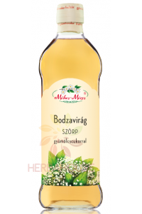 Méhes Mézes Bazový sirup s fruktózou (500ml) Obrázok pre Méhes Mézes Bazový sirup s fruktózou (500ml)
