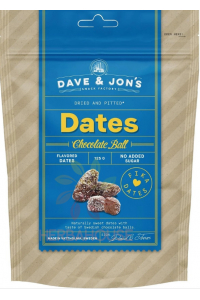 Obrázok pre Dave & Jon's Chocolate Ball Datle s príchuťou čokoládových guľôčok s kokosom (125g)  