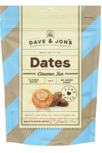 Obrázok pre Dave & Jon's Cinnamon Bun Datle s príchuť škoricového koláča (125g)