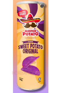 Obrázok pre Mister Potato Bezlepkové batátové chipsy (160g)