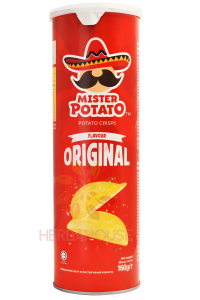 Obrázok pre Mister Potato Bezlepkové zemiakové chipsy (160g)