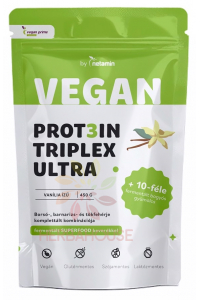 Obrázok pre Netamin Vegan Prot3in Triplex ULTRA vegánsky proteín bez pridaného cukru s fermentovanými superfood bobuľami - vanilka (450g)