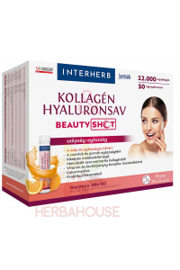 Obrázok pre Interherb Beauty Tekutý kolagénový shot s kyselinou hyalurónovou so sladidlom - pomarančovo-mixová chuť (350ml)