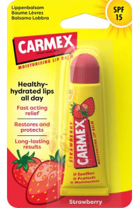 Obrázok pre Carmex Strawberry hydratačný balzam na pery SPF 15 (10g) 
