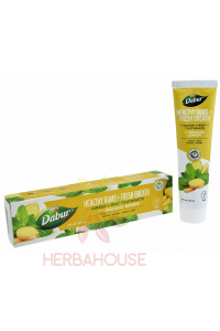 Obrázok pre Dabur Prírodná zubná pasta bez fluoridov so zázvorom a mätou (100ml)