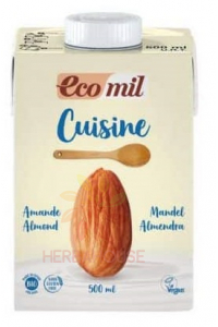 Obrázok pre Ecomil Bio Mandľová smotana (500ml)