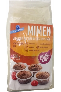 Obrázok pre Naturbit Mimen Bezlepková vanilková múčna zmes na zákusky, muffíny (500g)