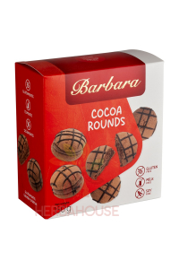 Obrázok pre Barbara Bezlepkové kakaové sušienky plnené kakaovým krémom (150g)