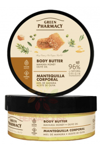 Obrázok pre Green Pharmacy Telové maslo s manuka medom a olivovým olejom (200ml)