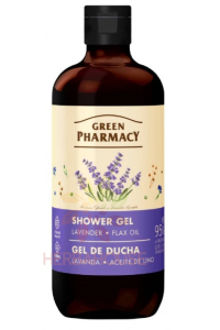 Green Pharmacy Sprchový gél s levanduľou a ľanovým olejom (500ml) Obrázok pre Green Pharmacy Sprchový gél s levanduľou a ľanovým olejom (500ml)