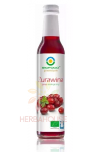 Biofood Bio sirup z brusnice (250ml) Obrázok pre Biofood Bio sirup z brusnice (250ml)