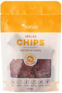 NaTuri Bezlepkový cviklový chips (50g) Obrázok pre NaTuri Bezlepkový cviklový chips (50g)