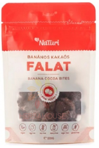 NaTuri Falat Bezlepková Banánovo kakaová pochúťka (100g) Obrázok pre NaTuri Falat Bezlepková Banánovo kakaová pochúťka (100g)