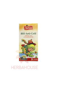 Obrázok pre Apotheke Anti-Cold Bio Detský bylinný čaj pri nachladnutí  (20kus)
