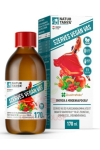 Natur Tanya Vegánske Tekuté železo sirup s folátom a B12 (170ml) Obrázok pre Natur Tanya Vegánske Tekuté železo sirup s folátom a B12 (170ml)