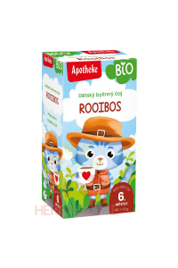 Apotheke Bio Detský bylinný čaj rooibos - od ukončeného 6. mesiaca (30g) Obrázok pre Apotheke Bio Detský bylinný čaj rooibos - od ukončeného 6. mesiaca (30g)