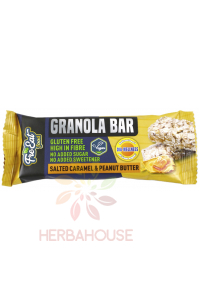 Obrázok pre Dia-Wellness Bezlepková granola tyčinka bez pridaného cukru - slaný karamel (50g)