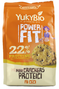 YukyBio Mini Proteínové krekry krekry s cícerom, chia a rastlinnými bielkovinami (150g) Obrázok pre YukyBio Mini Proteínové krekry krekry s cícerom, chia a rastlinnými bielkovinami (150g)