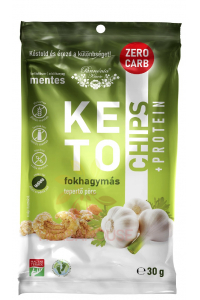 Obrázok pre Pannónia Kincse Bezlepkové keto chipsy z bravčovej kože s cesnakom (30g) 