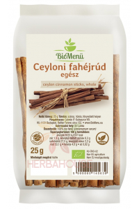 Obrázok pre BioMenü Bio cejlónska škorica celá (25g)