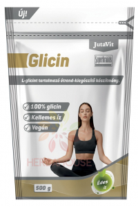 Jutavit Glycín v prášku - pre spánok, výživu a sladké dochutenie (500g) Obrázok pre Jutavit Glycín v prášku - pre spánok, výživu a sladké dochutenie (500g)