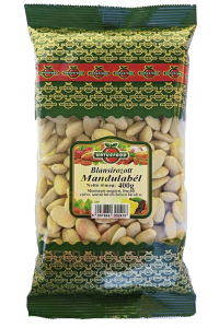 Obrázok pre Naturfood Mandle celé, blanšírované (400g)