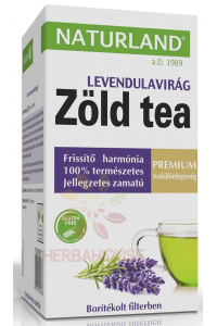 Obrázok pre Naturland Zelený čaj s levanduľou - porciovaný (20ks) 