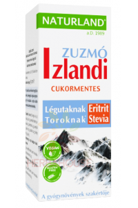 Naturland Islandský lišajník sirup bez cukru – prírodná podpora hrdla a dýchania (150ml) Obrázok pre Naturland Islandský lišajník sirup bez cukru – prírodná podpora hrdla a dýchania (150ml)