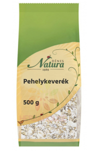 Obrázok pre Dénes Natura Zmes vločiek zo 4 obilnín – ovsené, pšeničné, jačmenné a ražné vločky (500g)