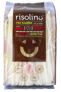 Risolino Bezlepkové ryžové cestoviny - široké rezance 4mm (240g) Obrázok pre Risolino Bezlepkové ryžové cestoviny - široké rezance 4mm (240g)