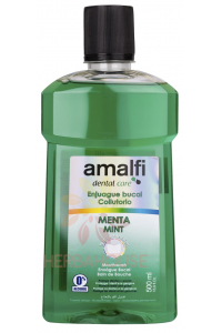 Obrázok pre Amalfi Mätová ústna voda s obsahom fluoridu (500ml)
