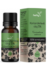 Obrázok pre Herbys Koriander list (Cilantro) prírodný esenciálny olej 5% (5ml)
