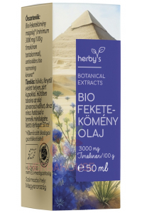 Obrázok pre Herbys Bio Vysoko koncentrovaný olej z čiernej rasce (50ml)