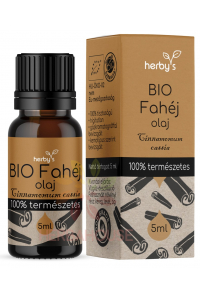 Obrázok pre Herbys 100% Bio prírodný esenciálny olej zo škorice (Cinnamomum cassia) (5ml)