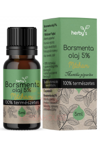Obrázok pre Herbys Prírodný esenciálny olej mäty piepornej 5% (5ml)
