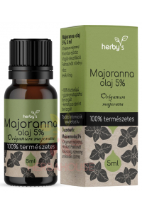 Obrázok pre Herbys Prírodný esenciálny olej majoránka 5% (5ml)