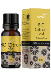 Obrázok pre Herbys 100% Bio prírodný esenciálny olej citrón (5ml)