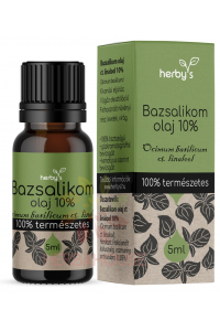 Obrázok pre Herbys Prírodný esenciálny olej bazalka 10% (5ml)