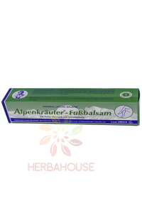 Obrázok pre Alpenkräuter Lacúre Fußbalsam – bylinný balzam na unavené nohy s mentolom (200ml)