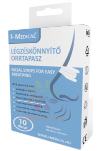 Obrázok pre I-Medical Nosové pásiky proti chrápaniu (10ks)