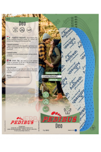 Pedibus Antibakteriálna hygienická vložka do obuvi – proti zápachu a poteniu nôh (1pár / č. 37-38) Obrázok pre Pedibus Antibakteriálna hygienická vložka do obuvi – proti zápachu a poteniu nôh (1pár / č. 37-38)