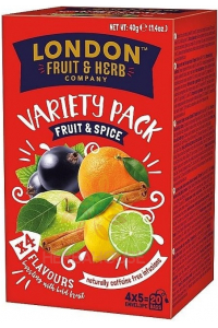 Obrázok pre London Fruit & Herb Výber ovocných a korenených čajov (20ks) 