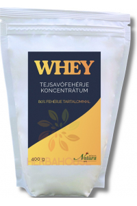 Dénes Natura Srvátkový proteínový koncentrát (400g) Obrázok pre Dénes Natura Srvátkový proteínový koncentrát (400g)