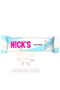 N!CK’S Bezlepková kokosová tyčinka bez pridaného cukru (40g) Obrázok pre N!CK’S Bezlepková kokosová tyčinka bez pridaného cukru (40g)