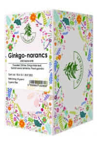Obrázok pre Gyógyfű Porciovaný zelený čaj s ginkom, pomarančom a marakujou (20ks)