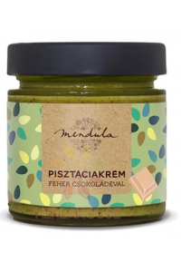 Mendula Pistáciový krém s mandľami a bielou čokoládou (180g) Obrázok pre Mendula Pistáciový krém s mandľami a bielou čokoládou (180g)