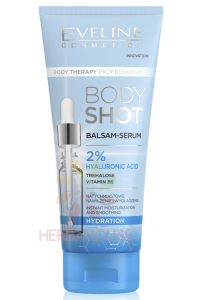 Eveline Body Shot Intenzívne hydratačné telové balzam-sérum s kyselinou hyalurónovou (200ml) Obrázok pre Eveline Body Shot Intenzívne hydratačné telové balzam-sérum s kyselinou hyalurónovou (200ml)