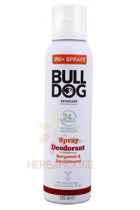 Obrázok pre BullDog Bergamot & Sandalwood pánsky deodorant v spreji (125ml)