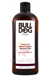 Obrázok pre BullDog Vetiver & Black Pepper sprchový gél pre mužov (500ml) 