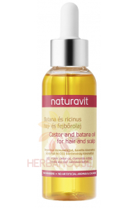 Naturavit Batana & Ricínový olej na vlasy a pokožku hlavy – vlasová olejová kúra (100ml) Obrázok pre Naturavit Batana & Ricínový olej na vlasy a pokožku hlavy – vlasová olejová kúra (100ml)
